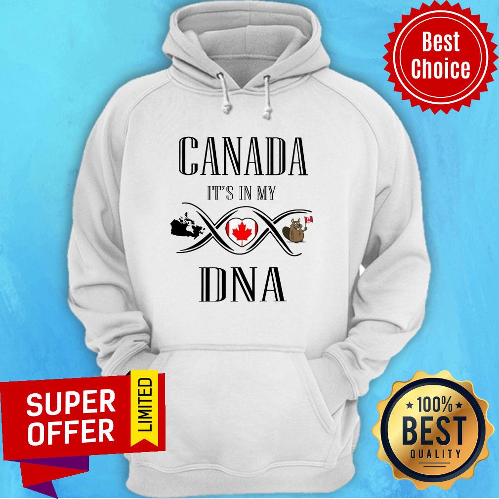 Funny Canada It's In My DNA Shirt - Image 2