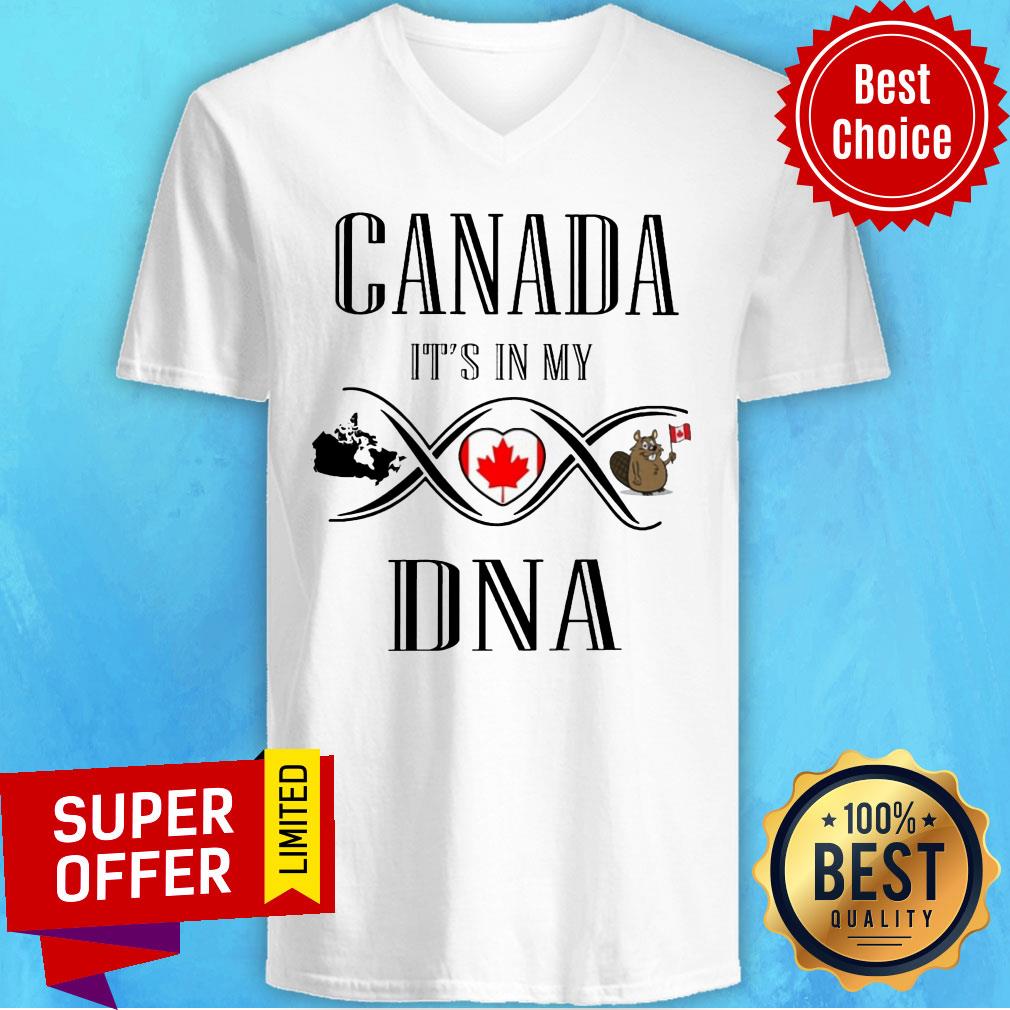 Funny Canada It's In My DNA Shirt - Image 3