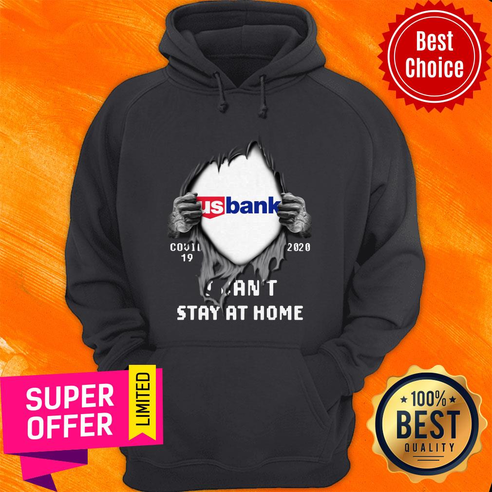 Top Blood Inside Me US Bank Covid-19 2020 I Can’t Stay At Home Shirt - Image 3