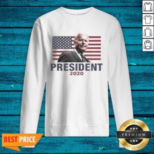 Alternative view of Hot President 2020 Joe Biden American Flag Shirt