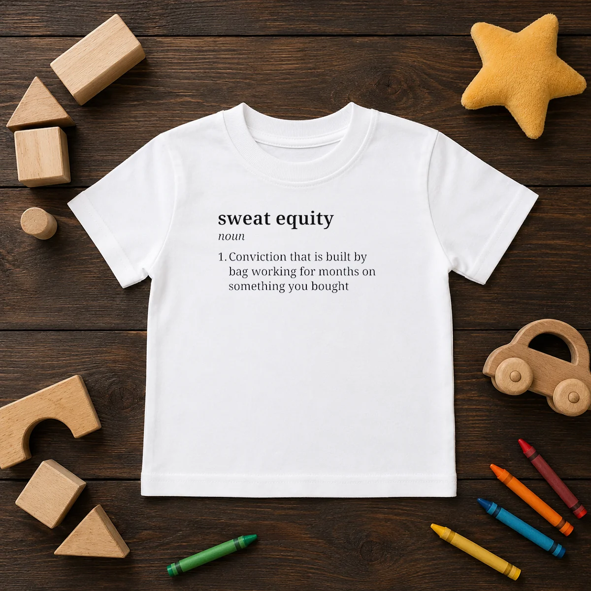 Awesome Sweat Equity Definition Business Entrepreneur Shirt - Image 9