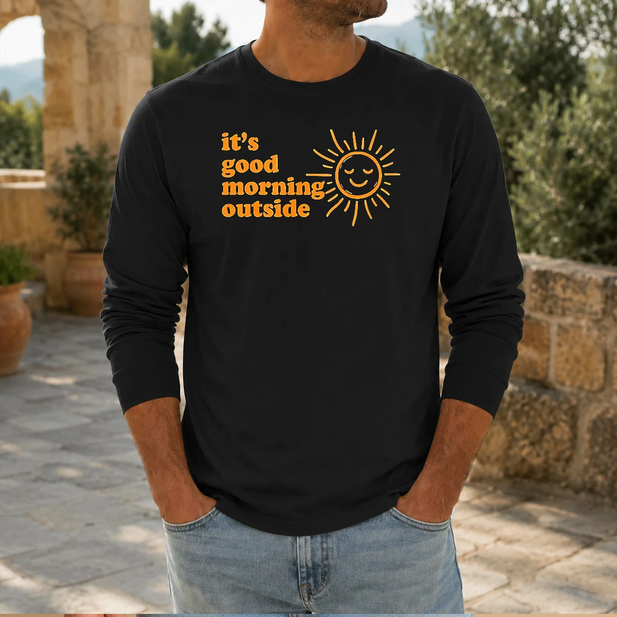 Pretty Sun It'S Good Morning Outside Shirt - Image 5