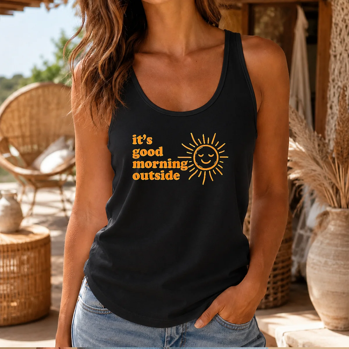 Pretty Sun It'S Good Morning Outside Shirt - Image 3