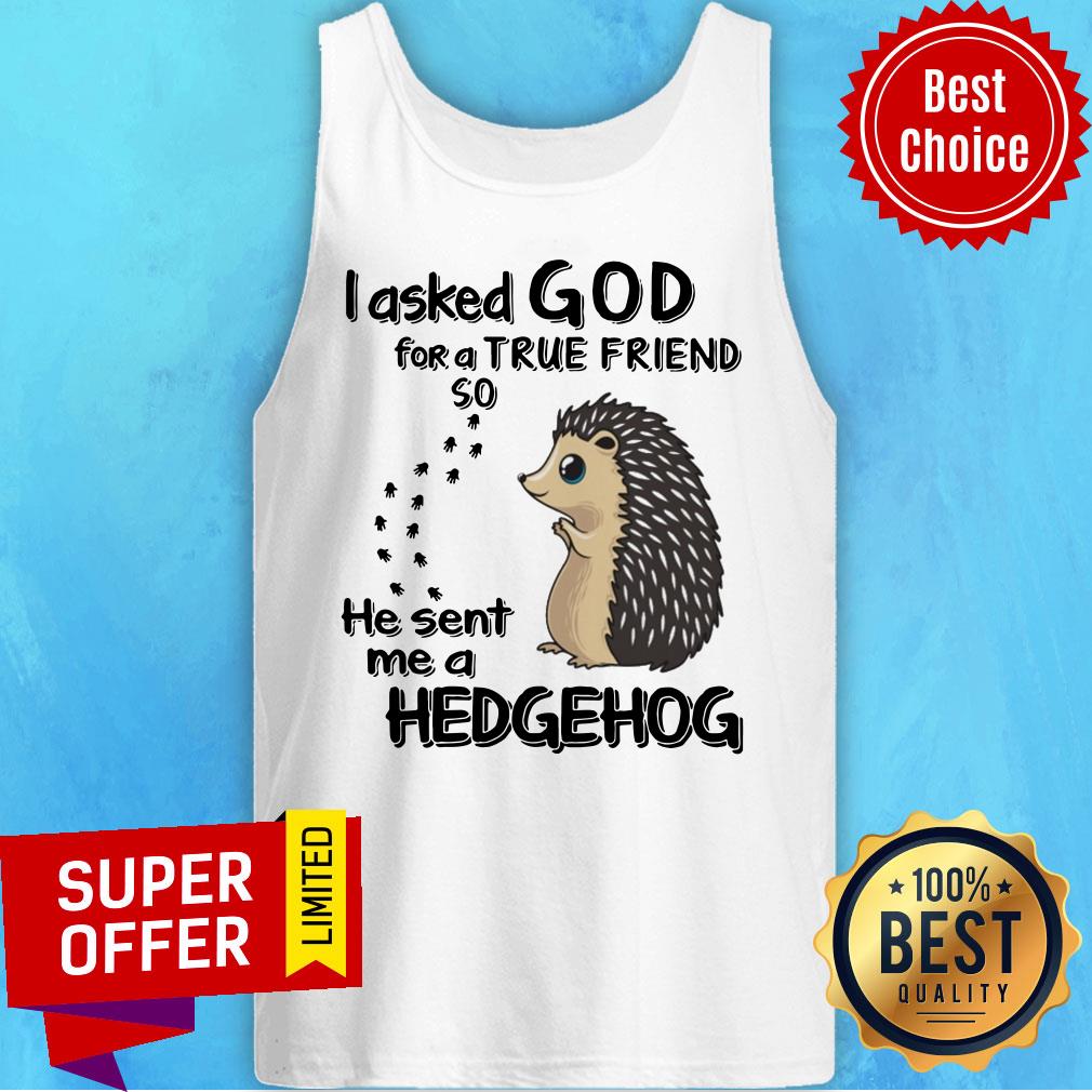 I Asked God For A True Friend So He Sent Me A Hedgehog Shirt - Image 5