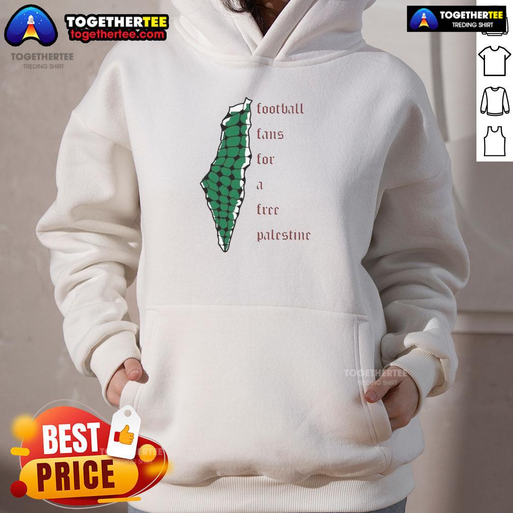Official Becky Taylor-Gill Football Fans For A Free Palestine T-Shirt - Image 2