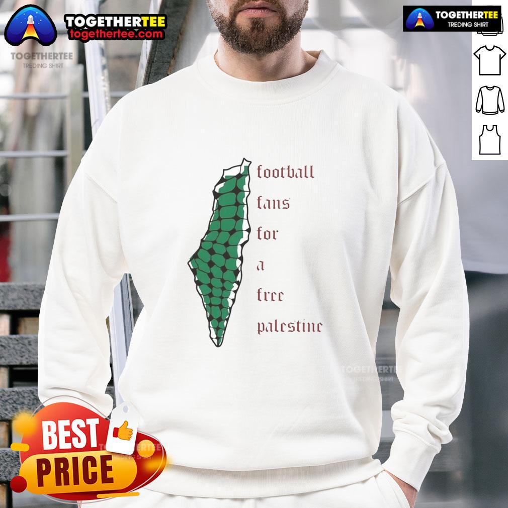 Official Becky Taylor-Gill Football Fans For A Free Palestine T-Shirt - Image 5