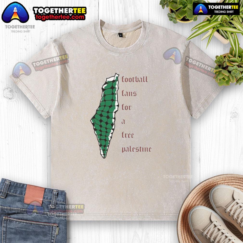 Official Becky Taylor-Gill Football Fans For A Free Palestine T-Shirt - Image 6