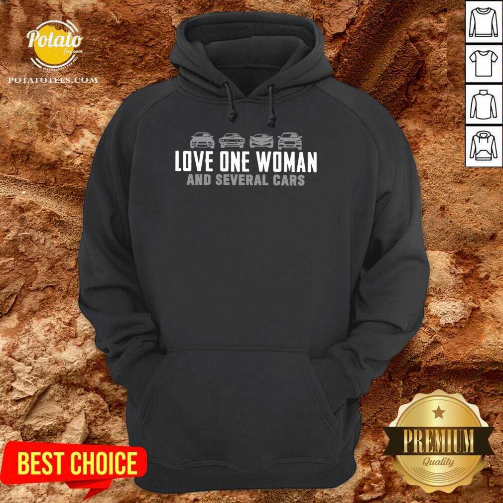 Love One Woman and Several Cars Shirt - Image 3