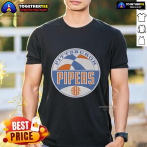 Good Aba Pittsburgh Pipers Logo T-Shirt