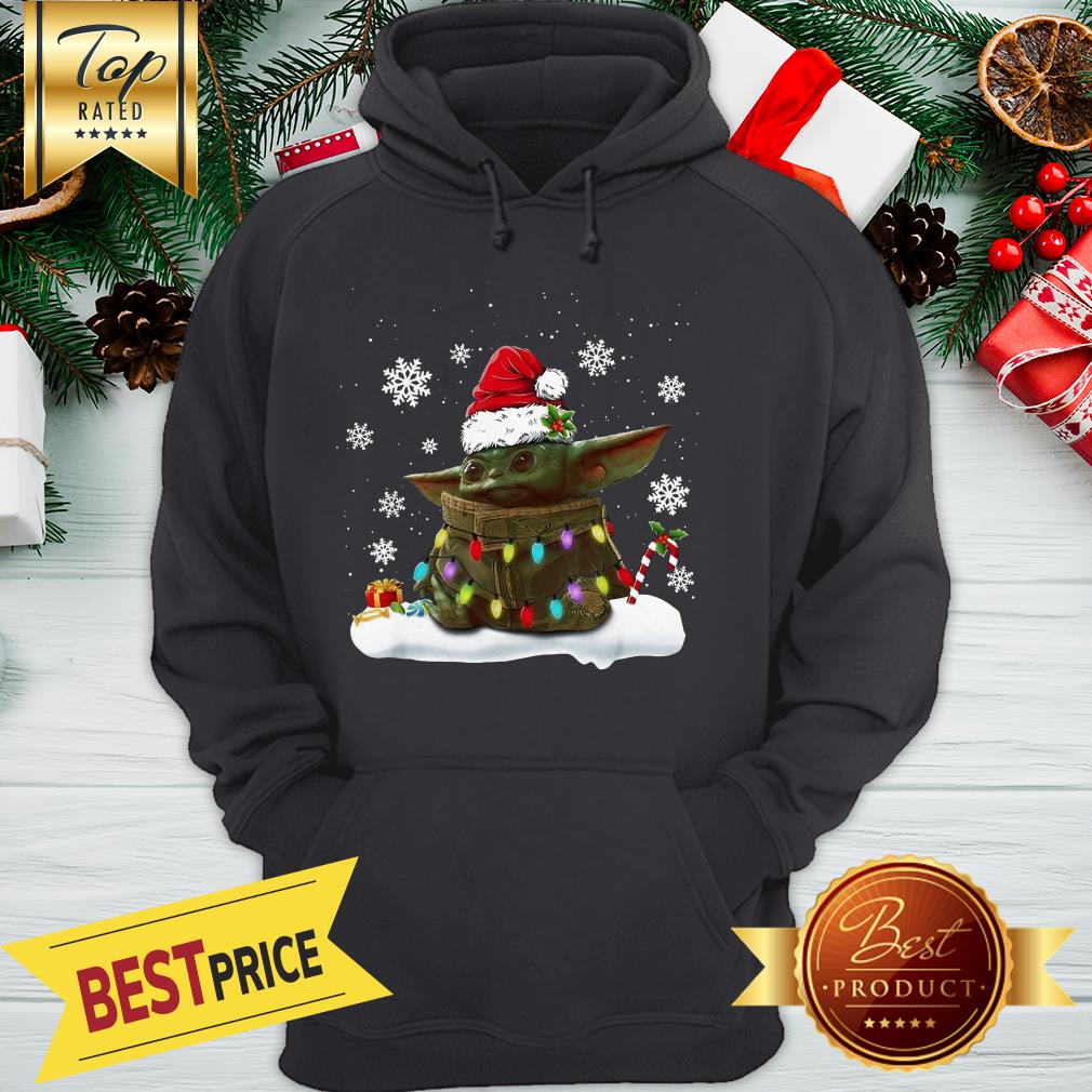 The Mandalorian Baby Yoda Santa Christmas Shirt - Image 5