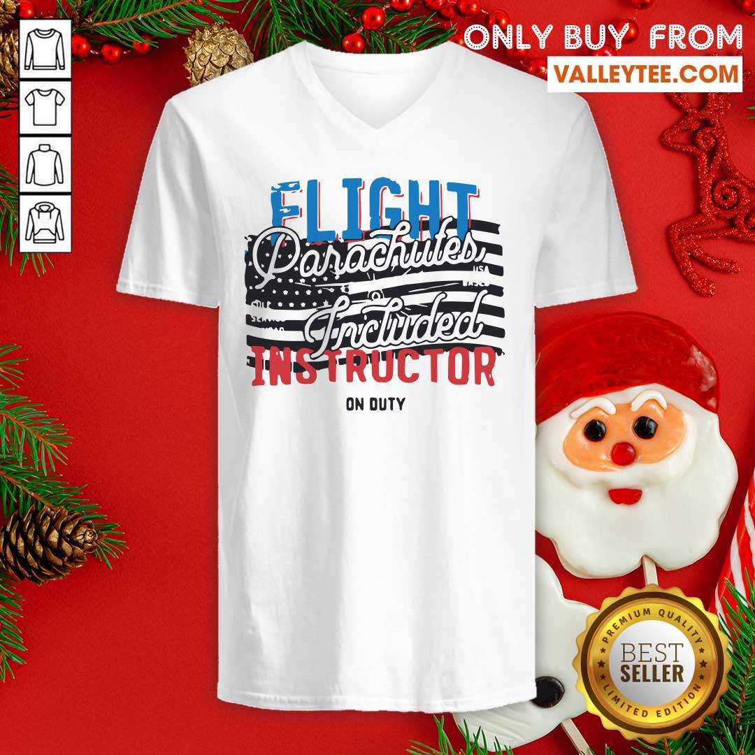 Wicked Flight Parachutes Included Instructor On Duty Pilot Shirt - Image 5
