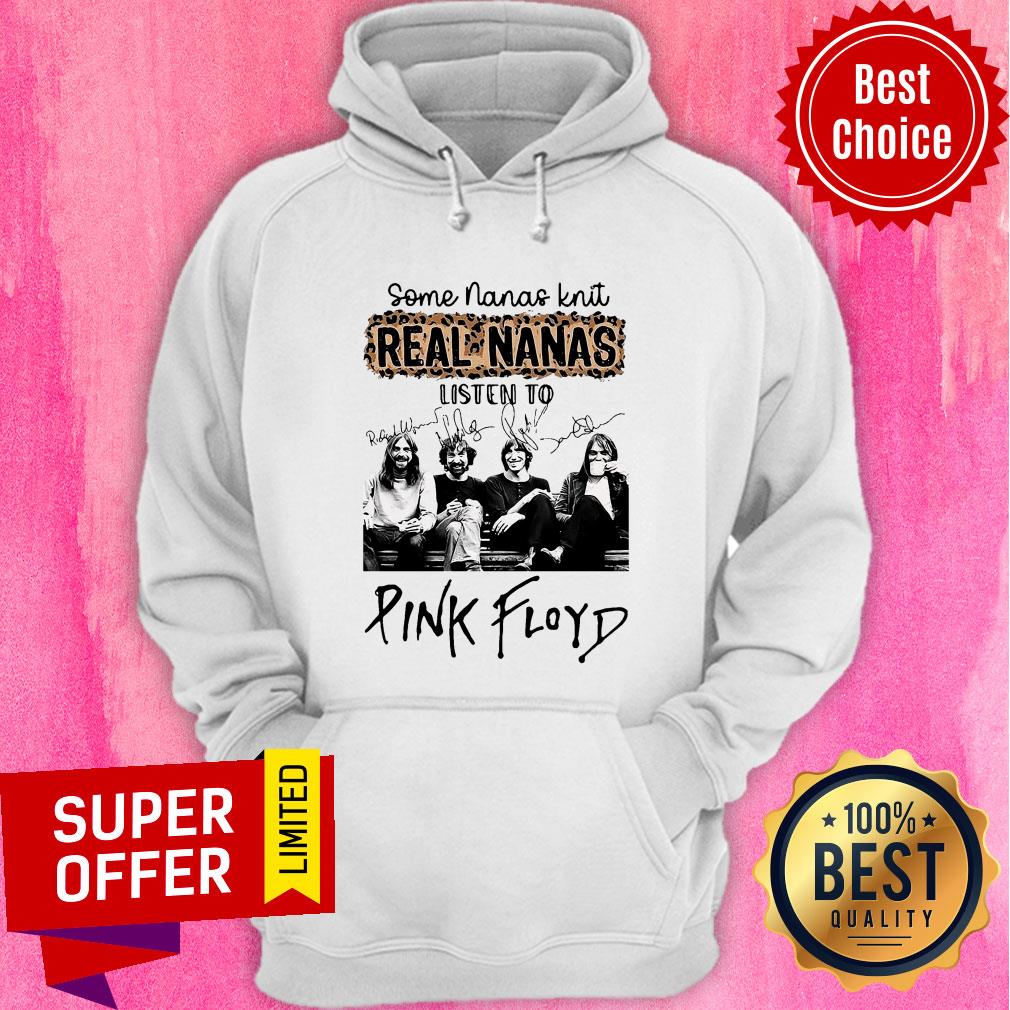 Nice Some Nanas Knit Real Nanas Listen To Pink Floyd Shirt - Image 2