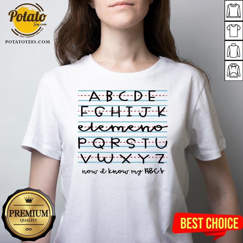 Funny ABCDEFG HIJKLMNO UVWXYZ Heartbeat Light Women Shirt - Image 2