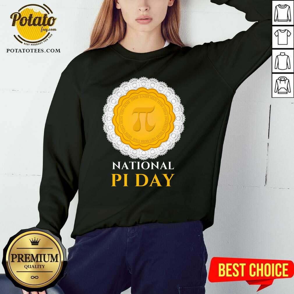Original National Pi Day 3.14.2021 Pie Shirt - Image 4