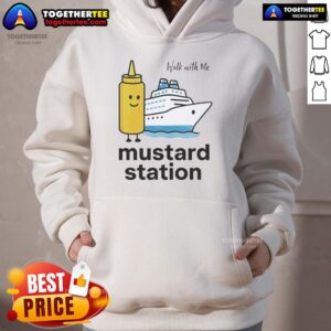 Alternative view of Nice Walk With Me Mustard Station T-Shirt
