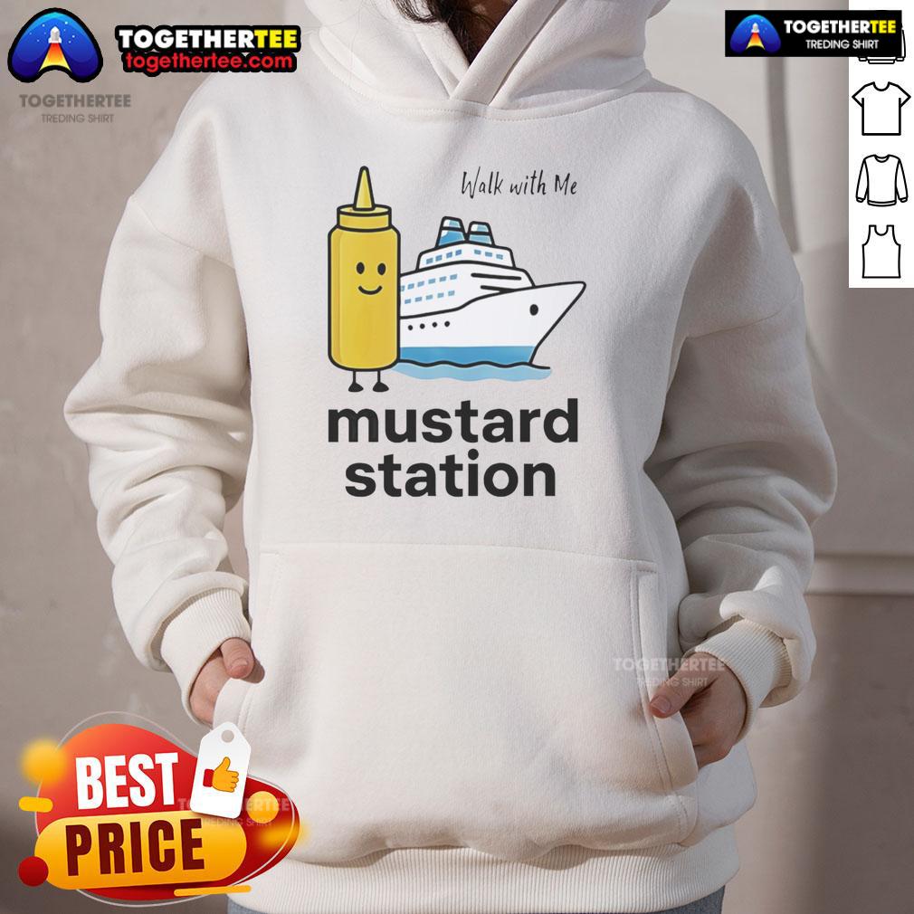 Nice Walk With Me Mustard Station T-Shirt - Image 2