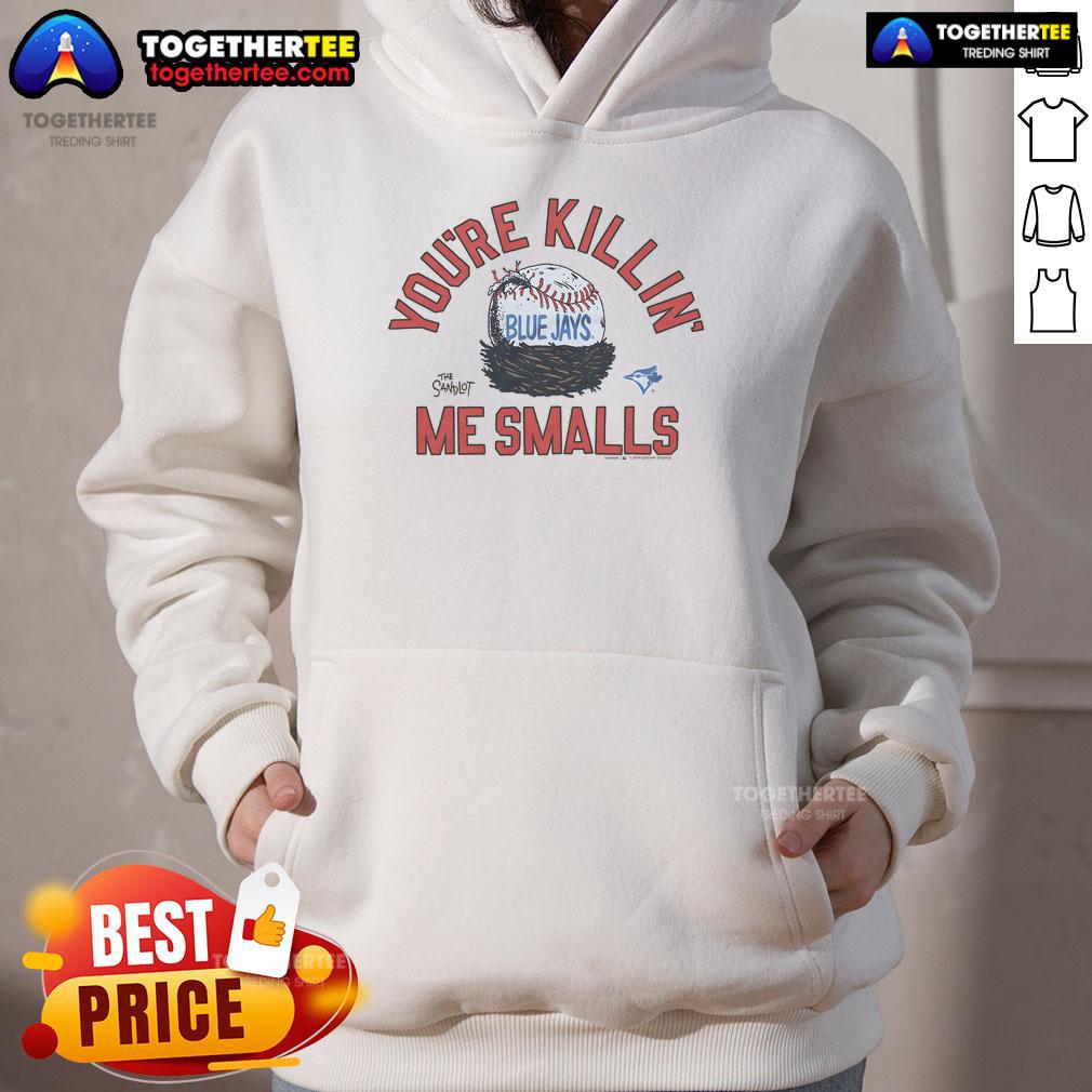 Official The Sandlot X Toronto Blue Jays You're Killin' Me Smalls T-Shirt - Image 2