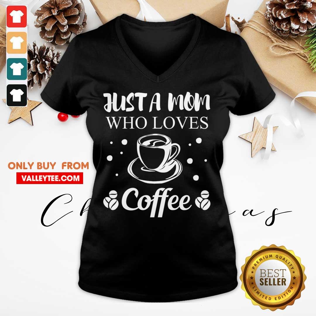 Perfect Mom Coffee Drinker Mother Funny Quote Gift Women Shirt - Image 3