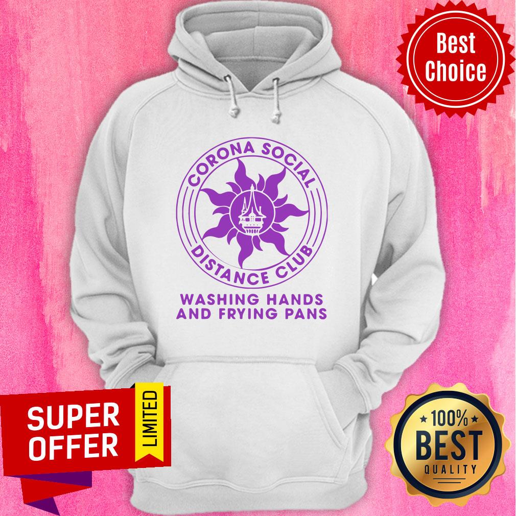 Top Corona Social Distance Club Washing Hands And Frying Pans Shirt - Image 5