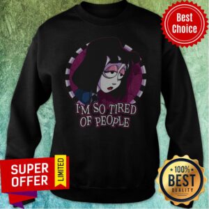 Alternative view of Top Lydia Deetz Beetlejuice I’m So Tired Of People Shirt