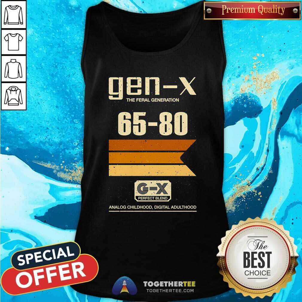 Nice Gen X The Feral Generation Memories 65-80 T-Shirt - Image 3
