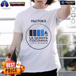 Nice Transparent E-Factor Logo T-Shirt