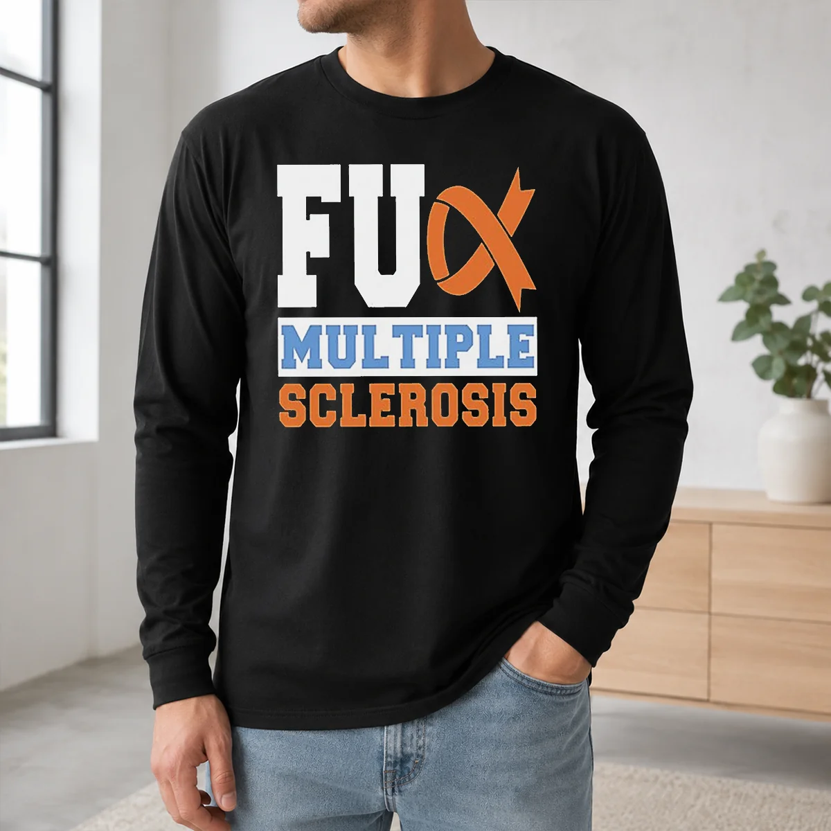 Nice Fck Multiple Sclerosis Shirt - Image 5