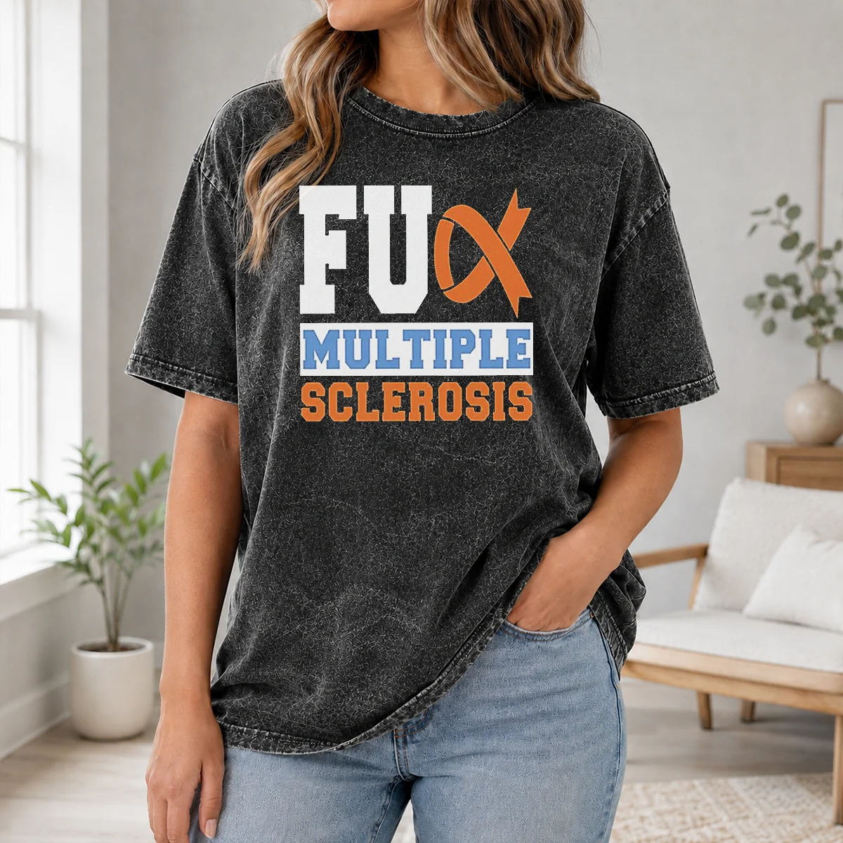 Nice Fck Multiple Sclerosis Shirt - Image 8