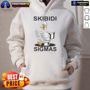 Alternative view of Nice Skibidi Sigmas Funny Toilet Silly Goose Meme T-Shirt