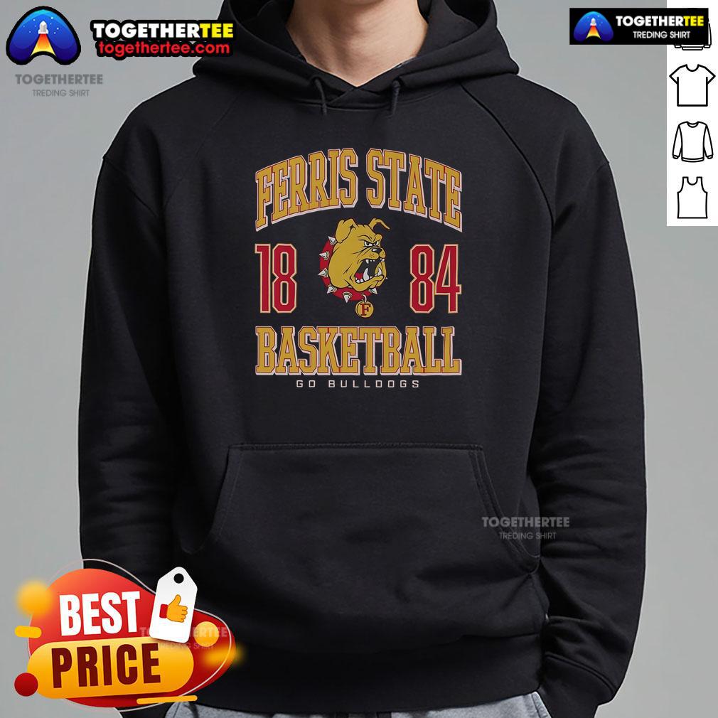 Top Ferris State Bulldogs Basketball T-Shirt - Image 2
