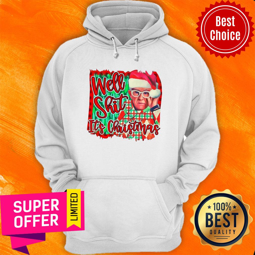 Awesome Leslie Jordan Santa Well Shit It’s Christmas Shirt - Image 5