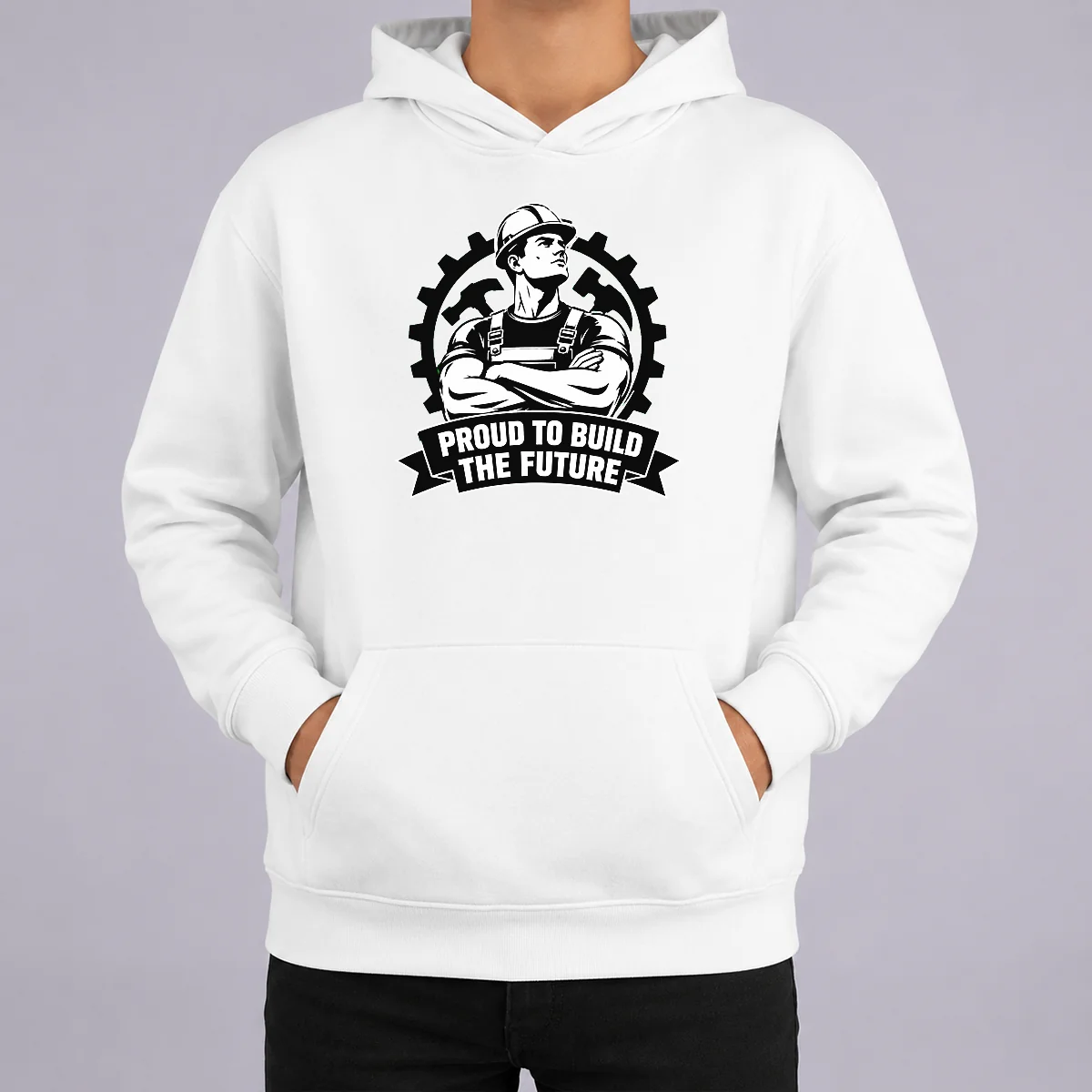 Pretty Funny Labour Day Proud Worker Silhouette Shirt - Image 5