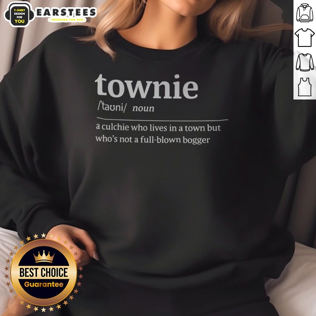 Top Townie Noun Meaning Definition Shirt - Image 4