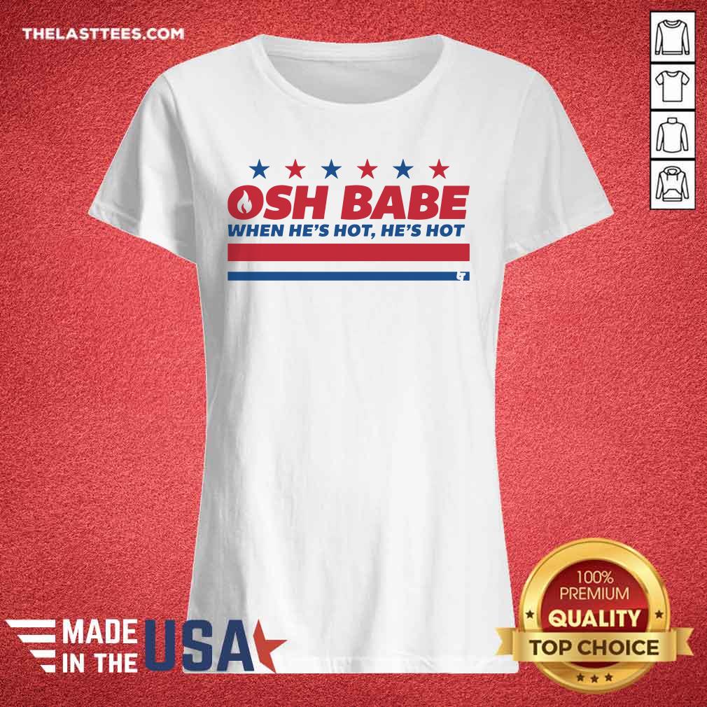 Top Washington D.C OSH Babe When He’s Hit He’s Hot Shirt - Image 2