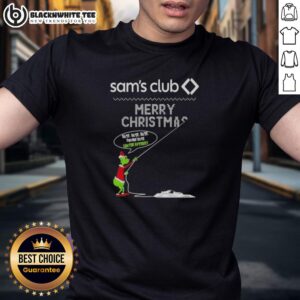 Pretty Grinch X Sam's Clubs Merry Christmas Hate Hate Hate Double Hate Loathe Entirely T-Shirt