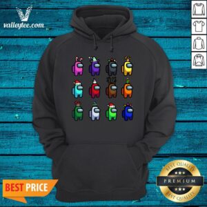 Alternative view of Perfect Impostor Or Crewmate Funny Among Game Impostor Us Christmas Among Us Game Shirt
