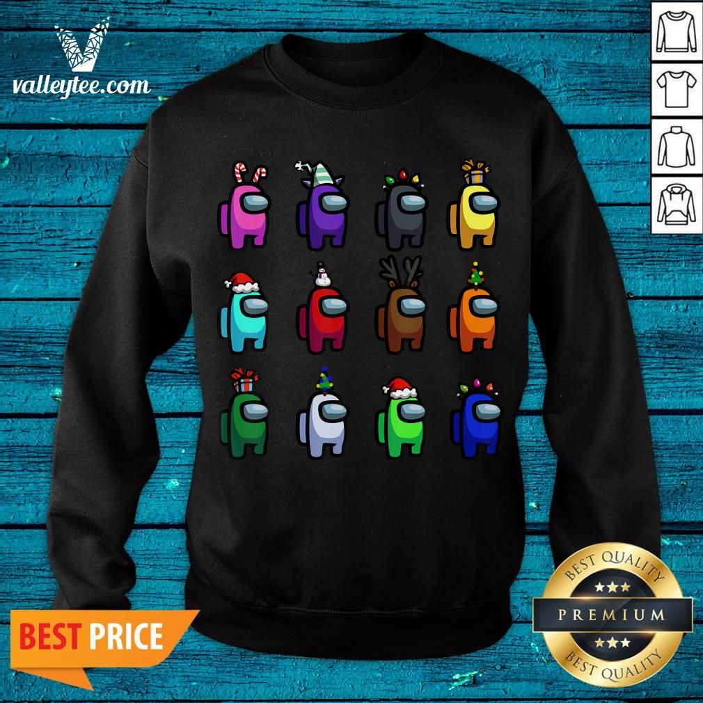 Perfect Impostor Or Crewmate Funny Among Game Impostor Us Christmas Among Us Game Shirt - Image 5