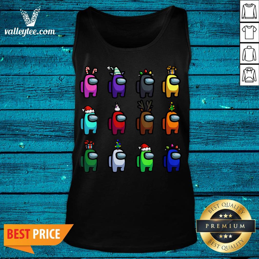Perfect Impostor Or Crewmate Funny Among Game Impostor Us Christmas Among Us Game Shirt - Image 4
