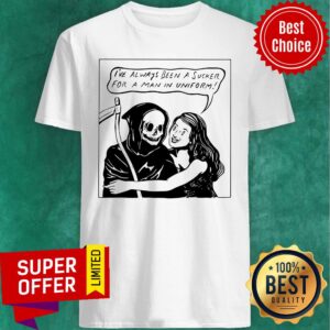 Awesome Man In Uniform Ringer Shirt