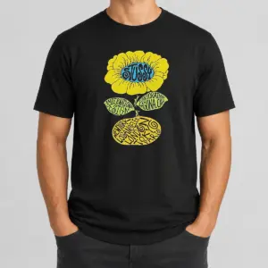 Original Love Island UK Tommy Murphy Stussy Sunflower Shirt