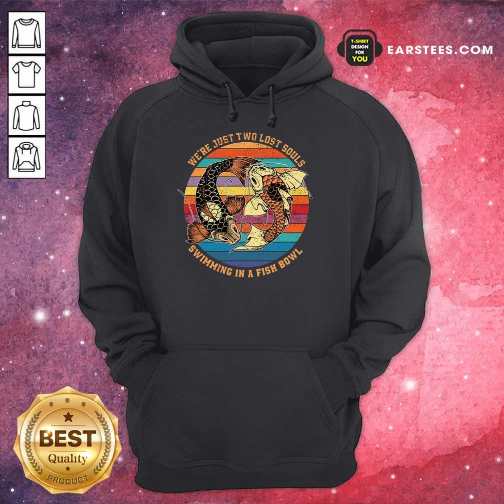 Hot Souls Swimming In A Fish Bowl Vintage Shirt - Image 4