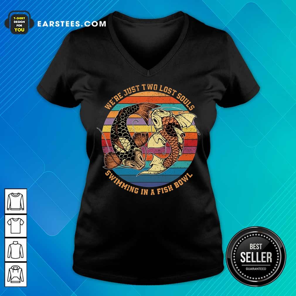 Hot Souls Swimming In A Fish Bowl Vintage Shirt - Image 5