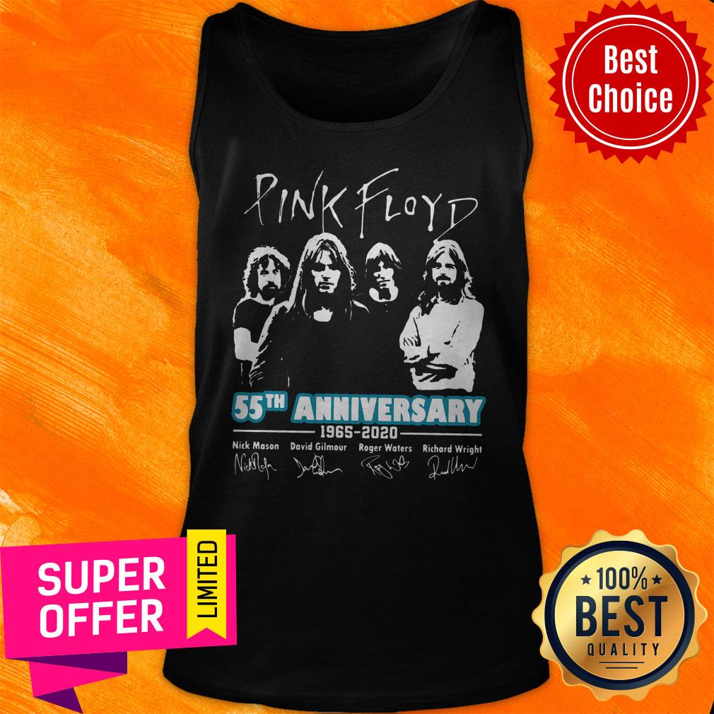 Official Pink Floyd 55th Anniversary 1965 2020 Signatures Shirt - Image 5