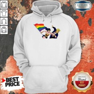 Alternative view of Perfect LGBT Wonder Woman Punch Trump Shirt