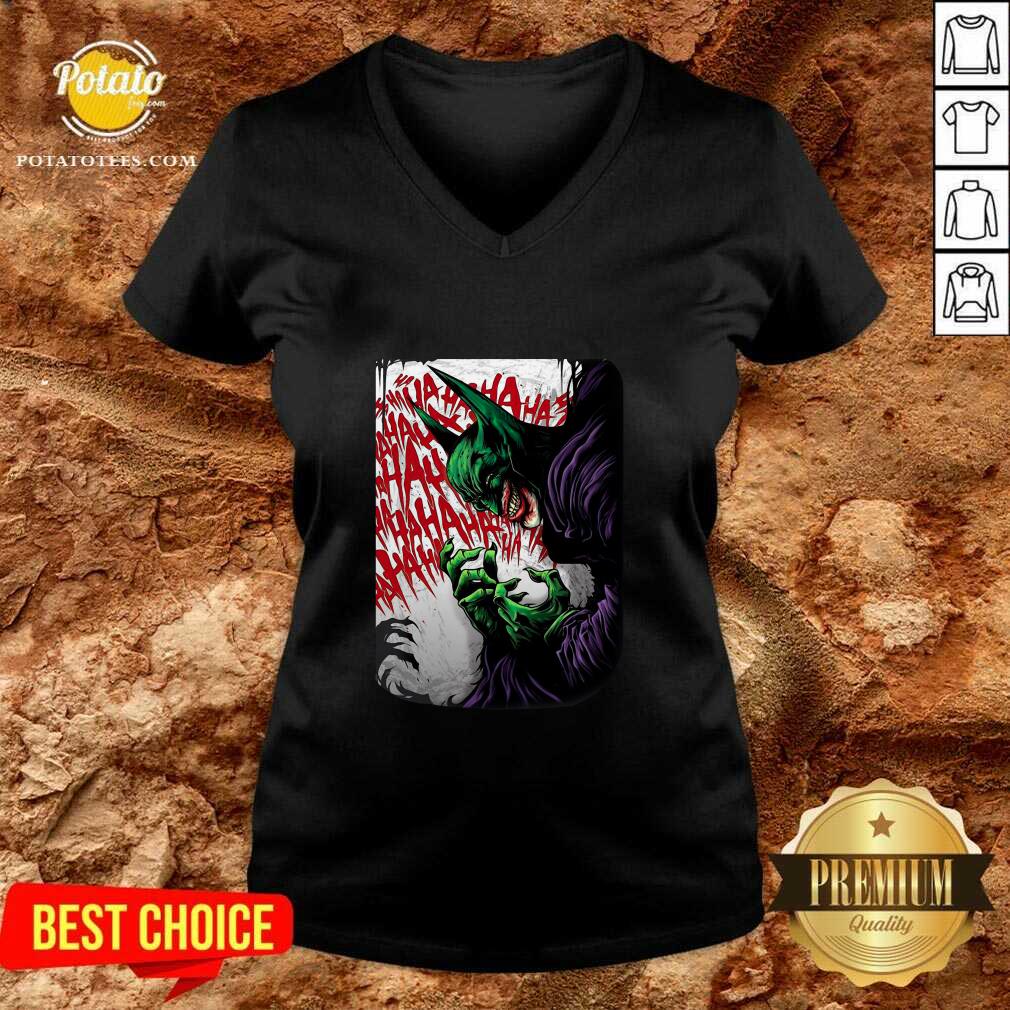 Premium The Joker Batman On Behance Ha Ha Ha Shirt - Image 2
