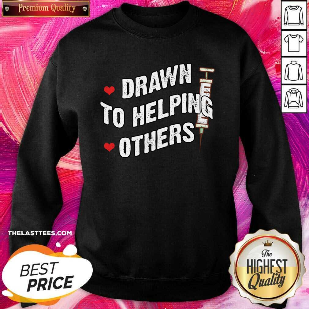 Official Drawn to Helping Others Shirt - Image 4