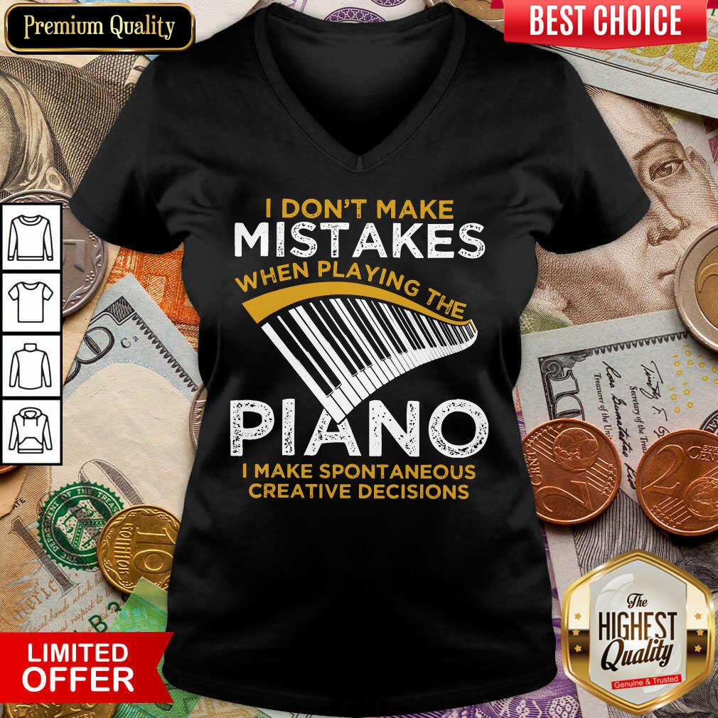 Nice I Don't Make Mistakes When Playing The Piano Shirt - Image 2