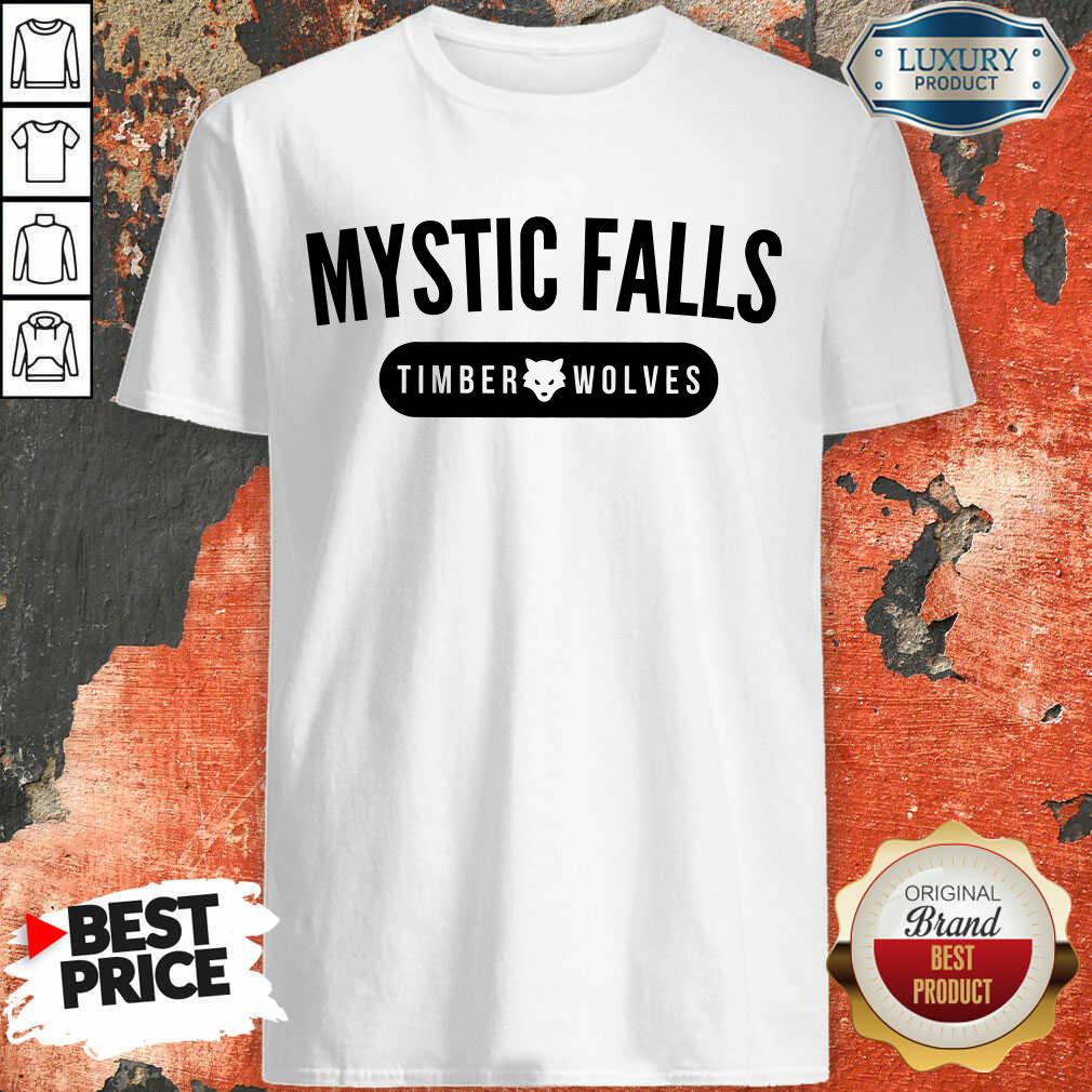 Nice Vampire Diaries Mystic Falls Timberwolves Shirt