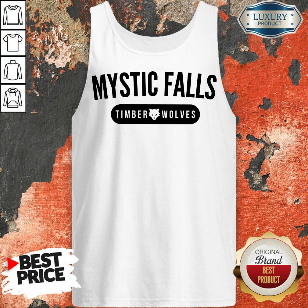 Nice Vampire Diaries Mystic Falls Timberwolves Shirt - Image 3