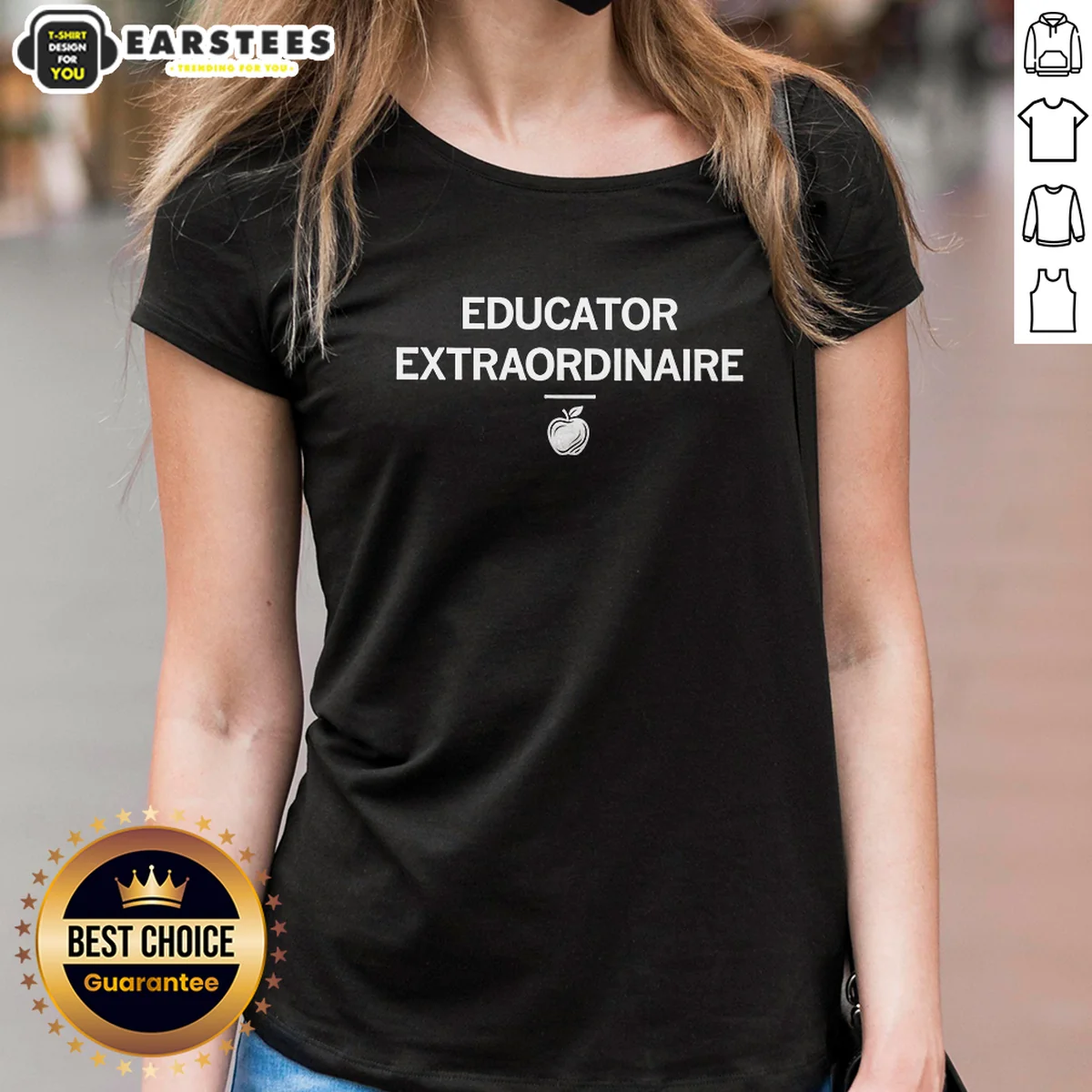 Pretty Educator Extraordinaire T-Shirt - Image 2